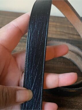 Vintage Hand Tooled Leather Belt